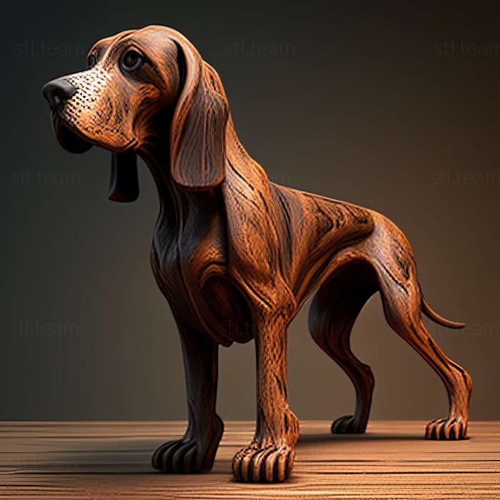 3D модель Арєжська гонча собака (STL)